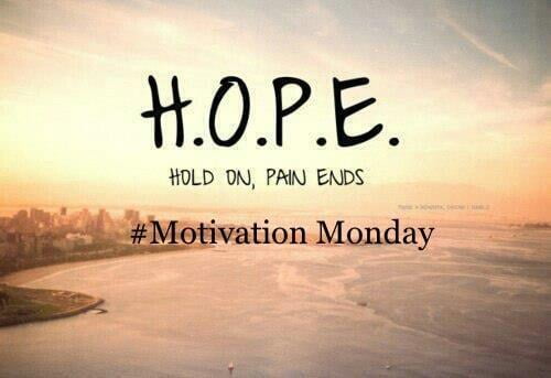 Motivation Monday...remaining hopeful during a hopeless time