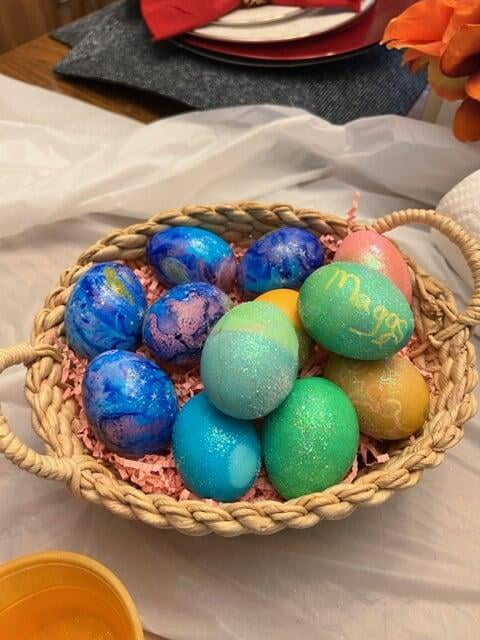 What to do with Leftover Decorated Easter Eggs