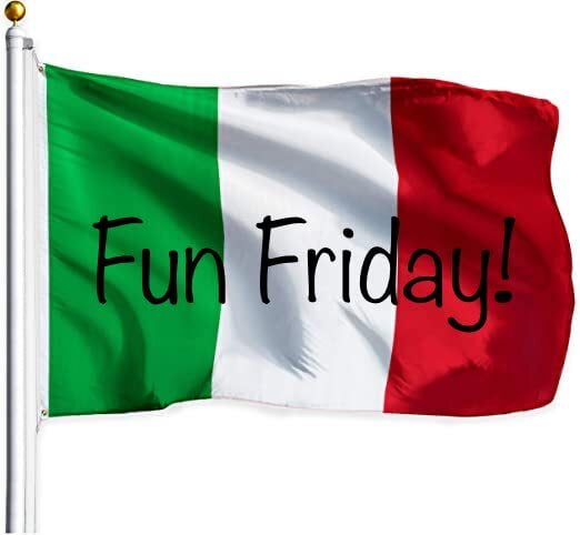 Fun Friday...International Travel: Part 2...Italy