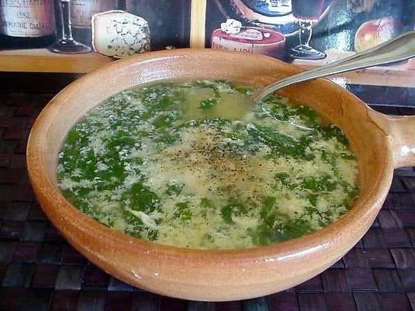 Stracciatella Soup