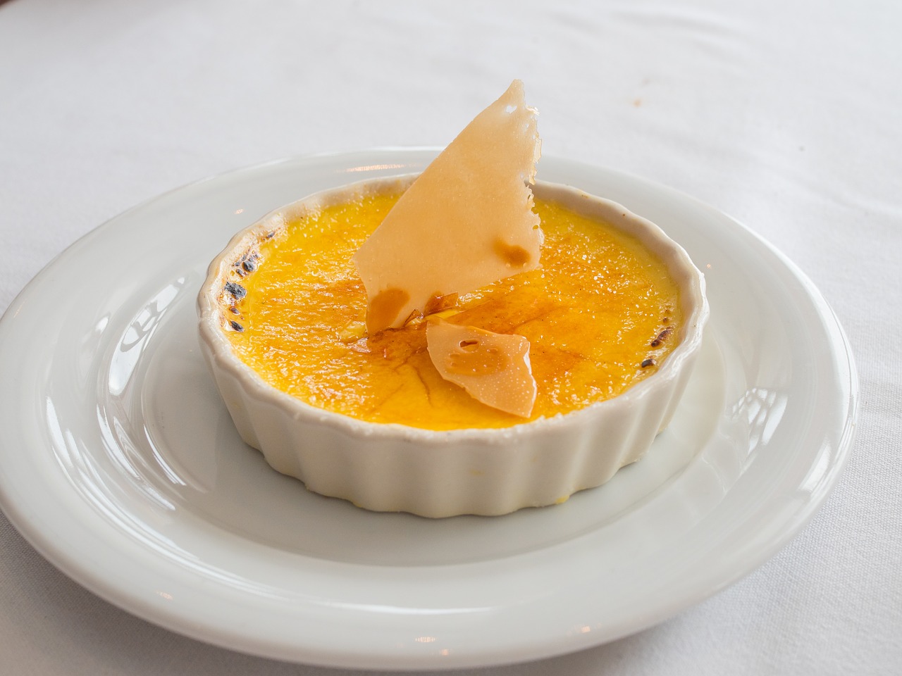 Honey Citrus Lavender Crème Brûlée