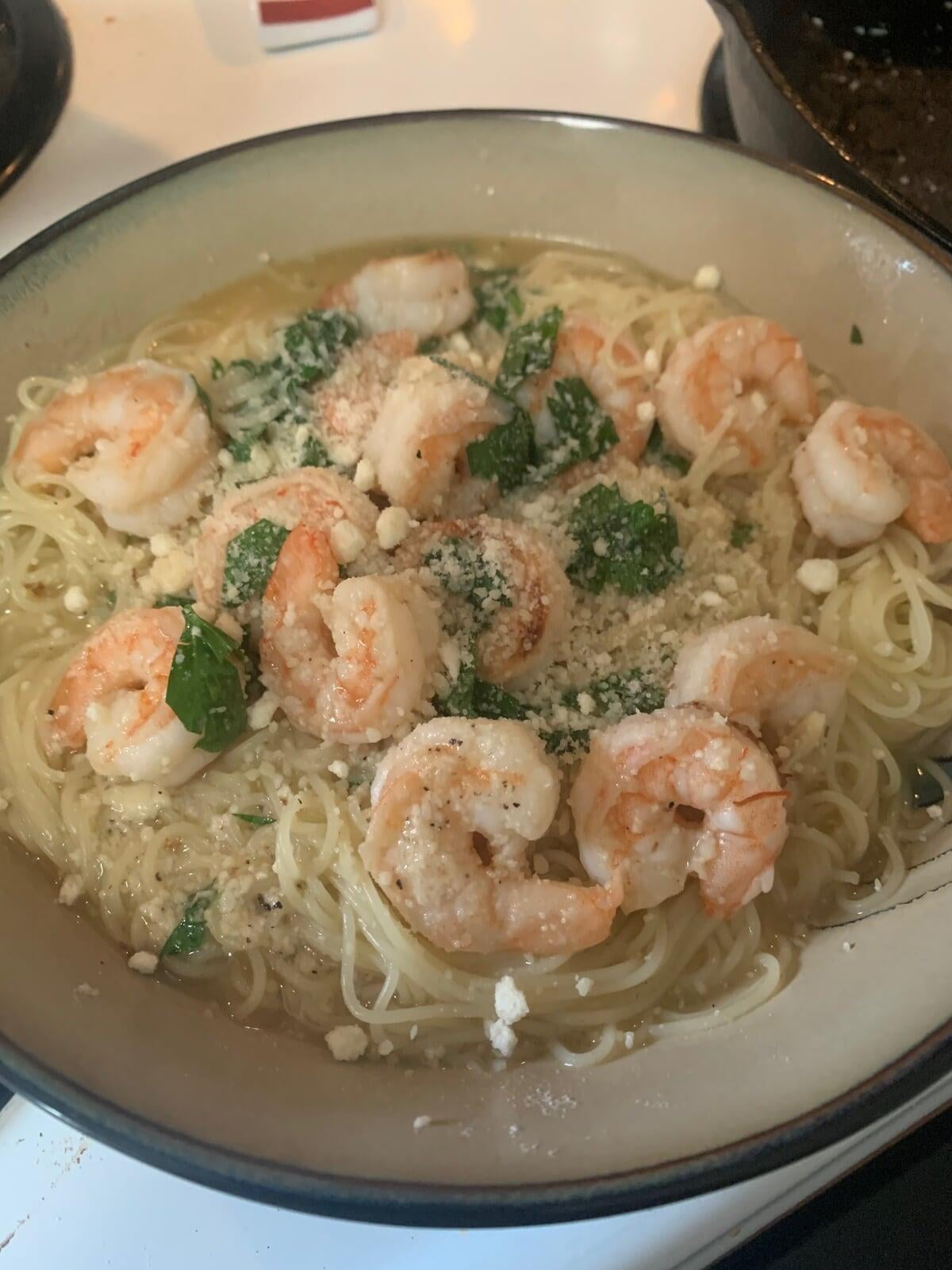 Quick Shrimp Scampi